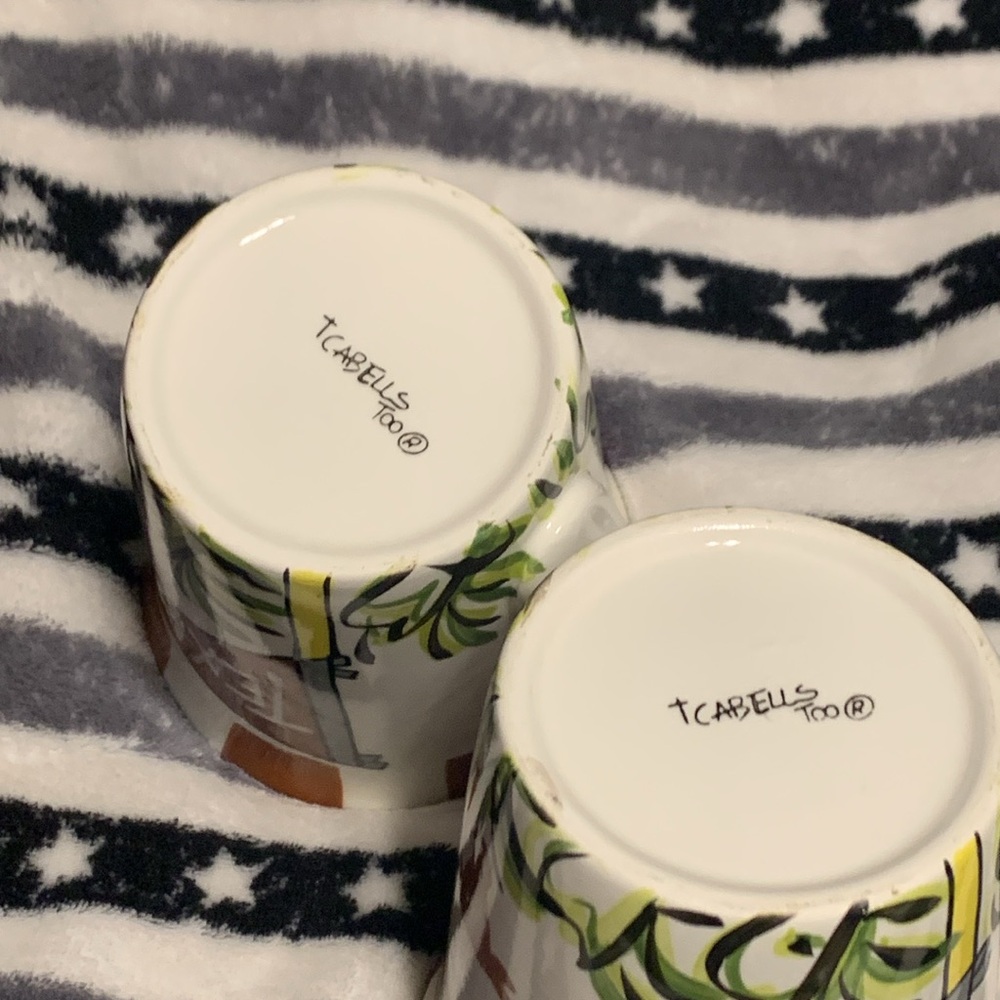 Texas Longhorns Ceramic Mug Set - Brown and White (2 mugs) - Picture 4 of 4